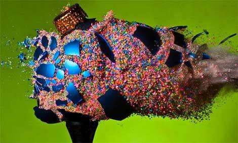 Cận cảnh sức công phá của viên đạn