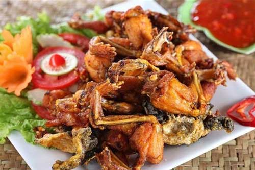 Đổi vị ngày giao mùa với món ếch chiên nước mắm đậm đà