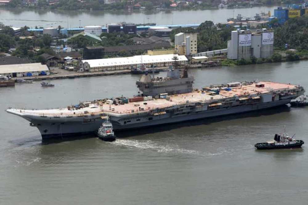 Tàu sân bay nội địa của Ấn Độ bước đầu thử nghiệm thành công