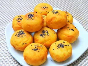 Cách làm bánh khoai lang mè đen chiên vàng ươm, cực ngon miệng
