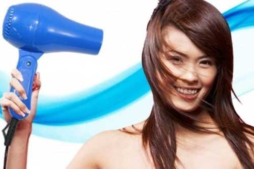 Những sai lầm cần tránh khi sấy tóc