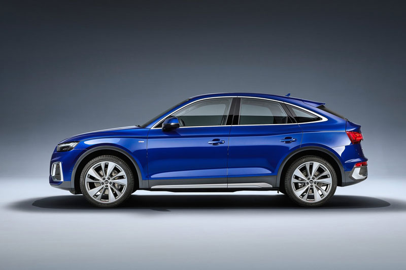 Chi tiết Audi Q5 Sportback 2021: 3 tùy chọn động cơ, công suất tối đa 286 mã lực