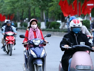 Bắc Bộ trời rét kèm hanh khô, nhiều vùng biển động