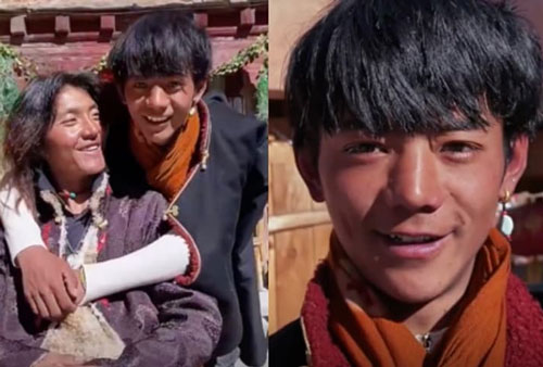 Hot boy Tây Tạng "gây bão" mạng xã hội tiết lộ cơ duyên nổi tiếng