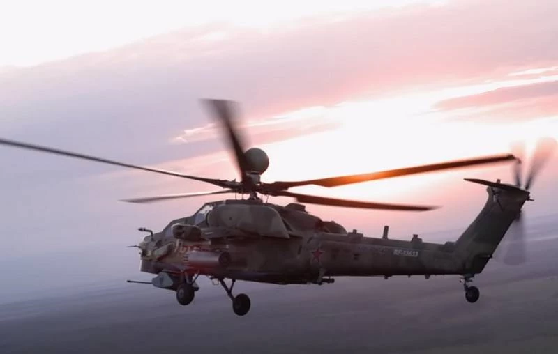 Trực thăng tấn công Mi-28NM Night Hunter của Nga. Ảnh: Izvestia.