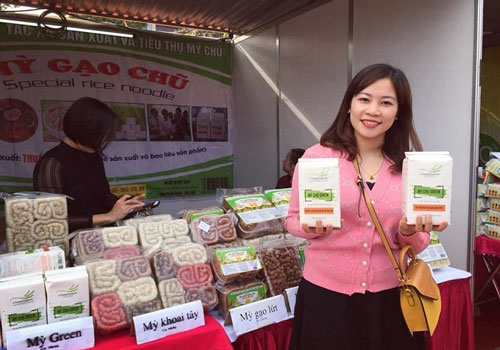 'Mỳ đa sắc' vươn xa nhờ sản xuất sạch