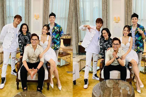 Puka và Gin Tuấn Kiệt 'dính nhau như sam' trong tiệc cùng bạn bè sau loạt tin đồn hẹn hò