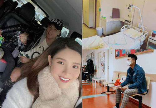 Kỳ Hân khoe phòng sinh ở trời Tây, lo Mạc Hồng Quân không về được Việt Nam thi đấu