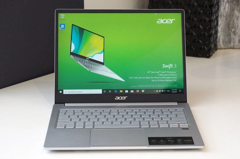 7. Acer Swift 3 2020 chip AMD.