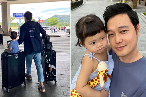 Quang Vinh đưa cháu gái đi du lịch, nhìn ảnh mới thấy 'Hoàng tử sơn ca' cưng nựng Chaiko như thế nào