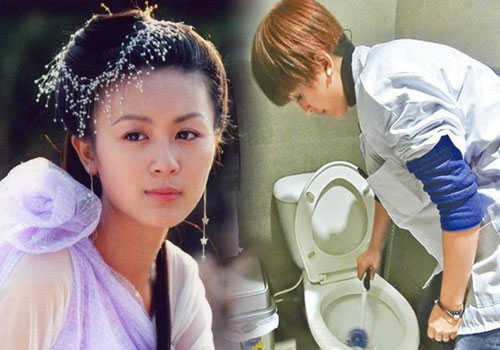 Hết thời, 'nữ thần tuổi thơ' làm công nhân lau dọn vệ sinh, nhan sắc tàn tạ ở tuổi 39