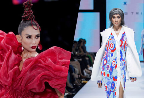 Võ Hoàng Yến ghi dấu ấn tại tuần lễ thời trang