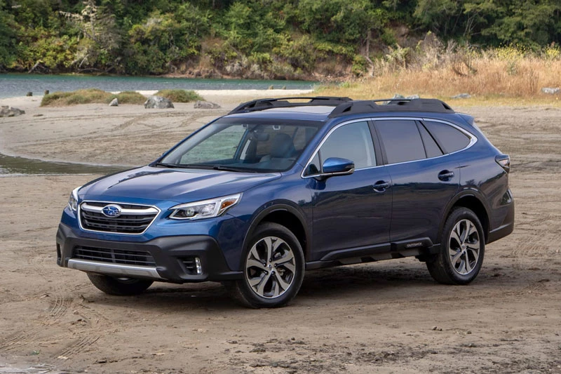 10. Subaru Outback 2021 (giá khởi điểm: 26.795 USD).