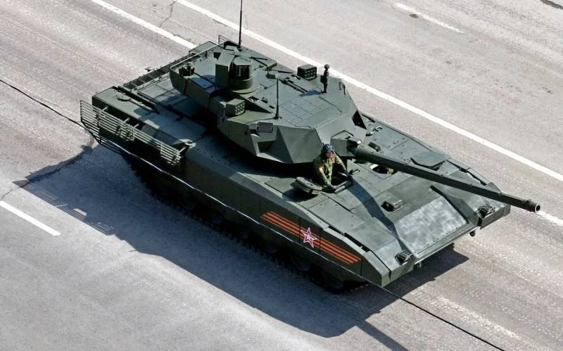 Xe tăng chiến đấu chủ lực T-14 Armata của Nga. Ảnh: TASS.