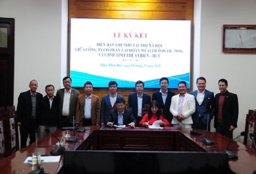 Tập đoàn Wealth Power tài trợ Thừa Thiên Huế 3 tỷ đồng cho hoạt động giáo dục - xã hội