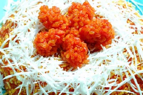 Chỉ cần nguyên liệu này xôi gấc sẽ dẻo thơm từng hạt