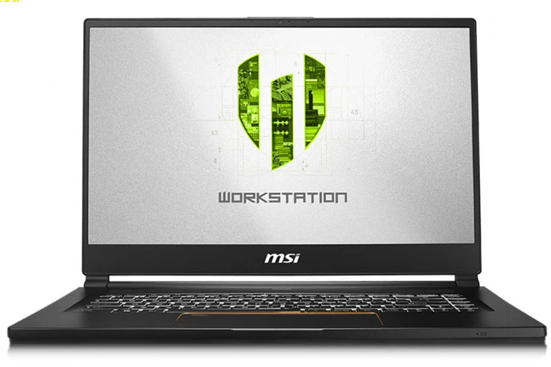 8. MSI WS65 9TM (độ sáng tối đa: 393 nit; độ bao phủ màu: 251% sRGB).