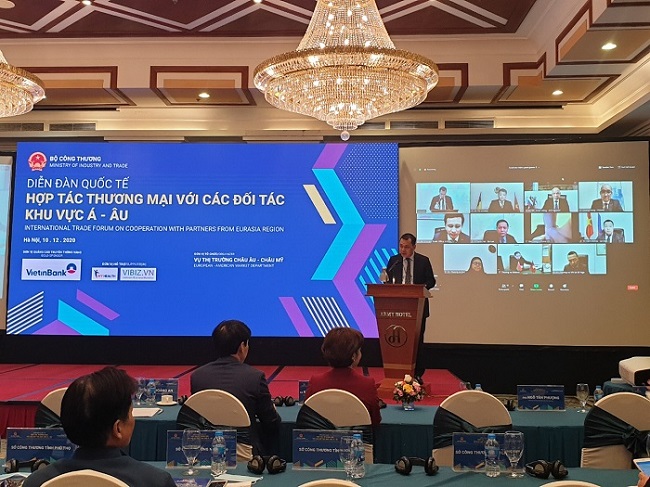 Thương mại hai chiều giữa Việt Nam và khu vực Á - Âu đang có nhiều thuận lợi để tăng trưởng