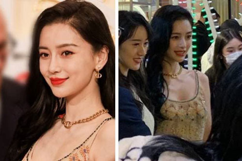 'Hết hồn' với những bức ảnh chưa chỉnh sửa cho thấy Angelababy gầy trơ xương