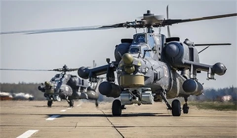 Sau thuc chien Syria: Hai chiec Mi-28NM bang ca phi doi Mi-24