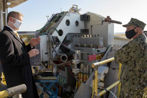 Mỹ thử pháo điện từ sau khi bị chê quá chậm