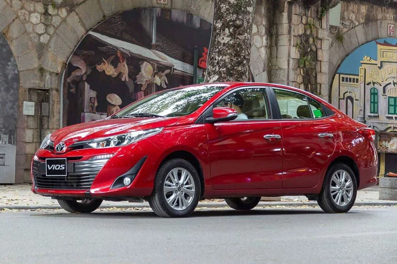 1. Toyota Vios (doanh số 3.635 chiếc).