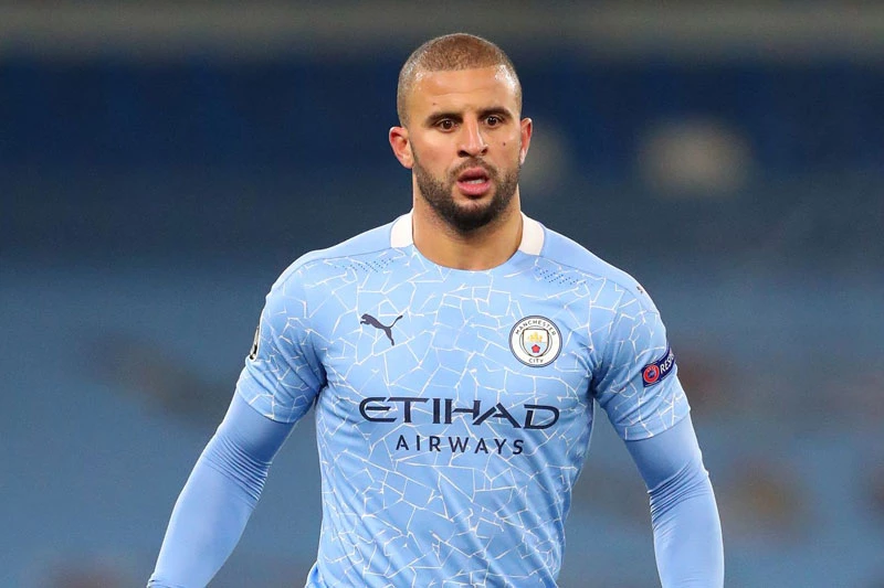 Hậu vệ phải: Kyle Walker (Man City).