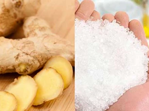 Trị dứt điểm hôi chân chỉ với một củ gừng, bạn đã thử?