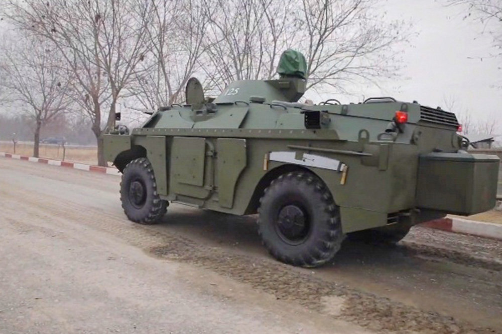 Phiên bản BRDM-2 mới nhất xuất hiện trong cuộc tập trận của Quân đội Kyrgyzstan