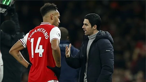 HLV Arteta úp mở 'trảm' Aubameyang