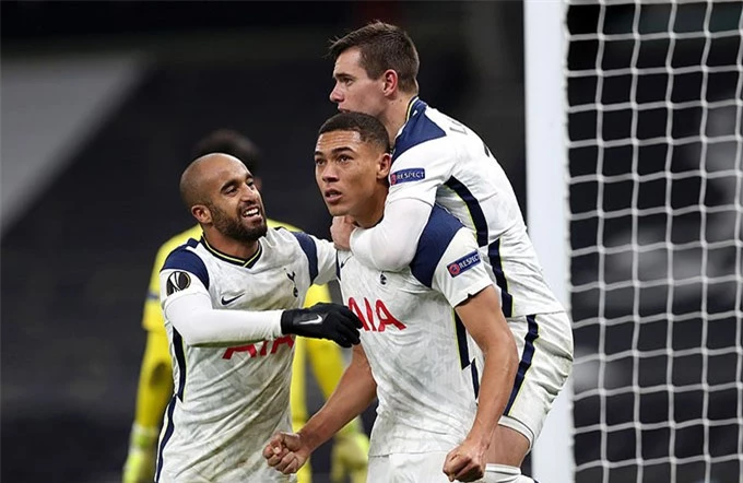 Tottenham có chiến thắng quan trọng để giành vé vào vòng knock-out Europa League 2020/21