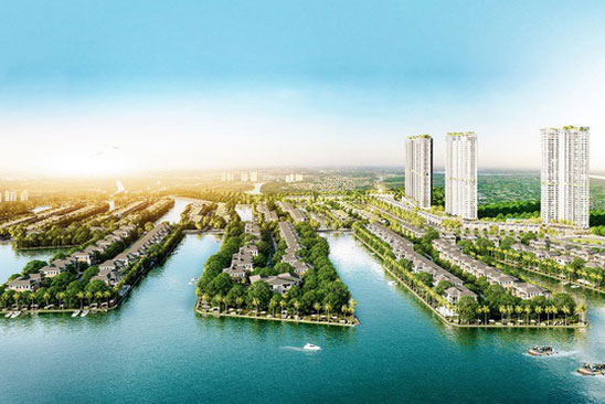 Bất động sản đô thị đảo ven sông "lên ngôi"