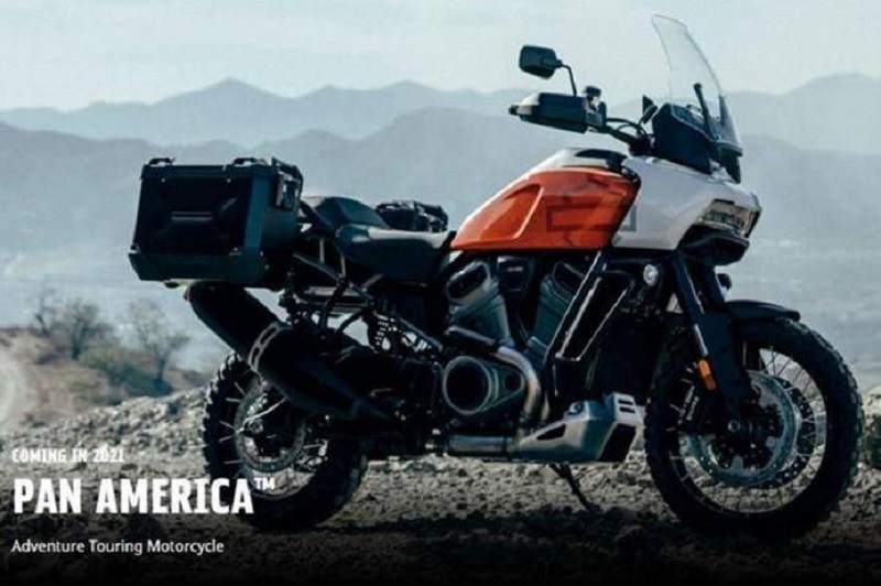 Hé lộ thời điểm ra mắt  Harley-Davidson Pan America 1250 2021, sở hữu động cơ "khủng"