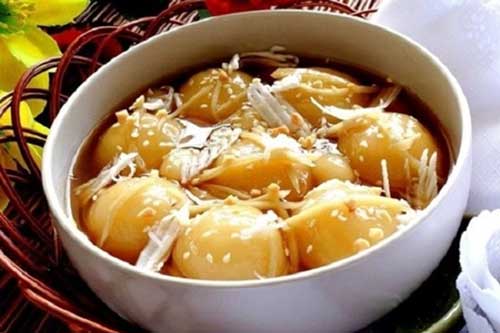 Chè trôi nước - Món ăn vặt lý tưởng ngày cuối tuần se lạnh