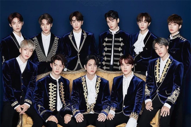 30 nhóm nhạc nam hot nhất hiện nay: BTS vững ngôi vương, ngỡ ngàng EXO bại trận vì 2 boygroup đông dân nhất Kpop - Ảnh 9. 30 nhóm nhạc nam hot nhất hiện nay: BTS vững ngôi vương, ngỡ ngàng EXO bại trận vì 2 boygroup đông dân nhất Kpop - Ảnh 9.