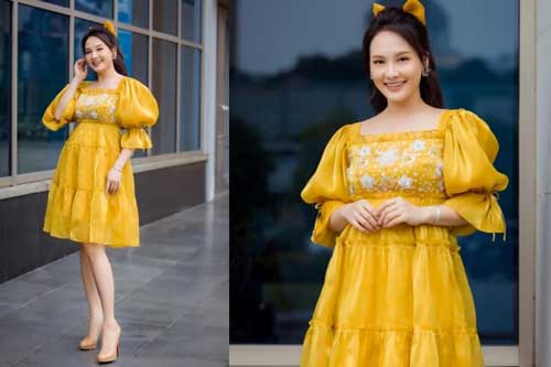 Đi giày cao gót dù bụng bầu lớn 'vượt mặt', Bảo Thanh lên tiếng giải thích ngay và luôn