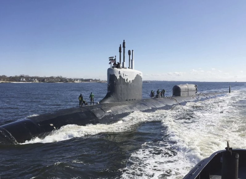 Kế hoạch đóng tàu kéo dài 30 năm của Hải quân Hoa Kỳ bao gồm một hạm đội mở rộng gồm các tàu ngầm tấn công lớp Virginia, như USS North Dakota (SSN 784). Ảnh: USN.