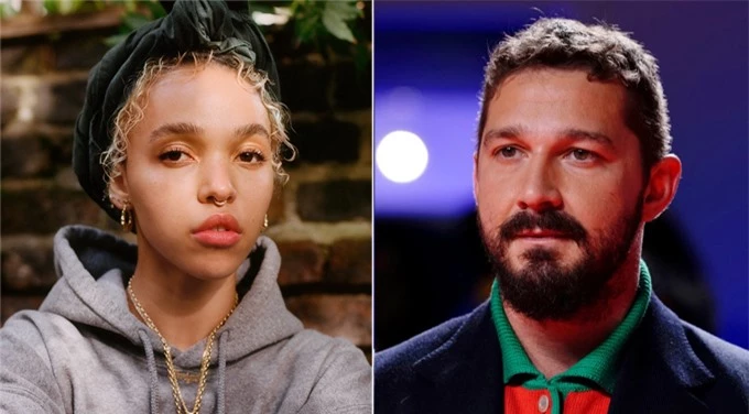 FKA Twigs và Shia LaBeouf.