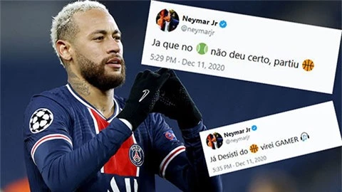 Neymar 'dỗi' khi không lọt vào Top 3 The Best 2020