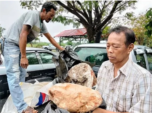 Ngư dân Thái Lan nhặt được chất nôn của cá voi trị giá hơn 74 tỷ đồng - 2 Ngư dân Thái Lan nhặt được chất nôn của cá voi trị giá hơn 74 tỷ đồng - 2