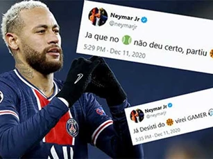 Neymar 'dỗi' khi không lọt vào Top 3 The Best 2020