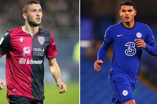 Chelsea nhắm trung vệ 54 triệu bảng thay thế Thiago Silva
