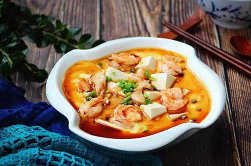 3 bước xong ngay món đậu phụ non hấp tôm trứng giàu dinh dưỡng