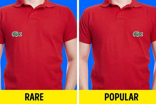 Vì sao logo các thương hiệu luôn đặt ở ngực trái?