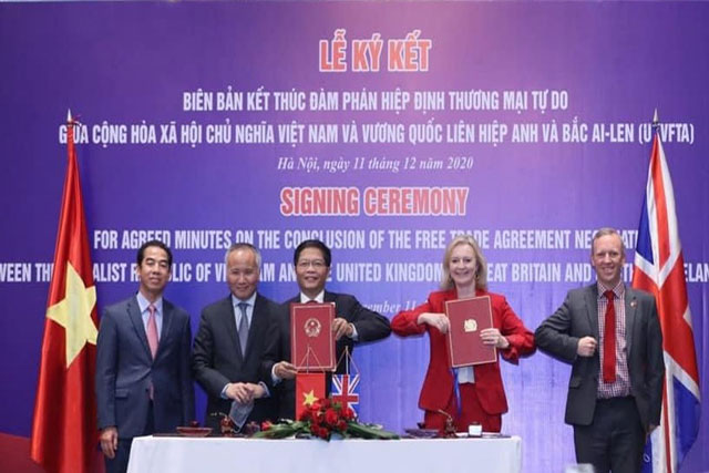 Chính thức kết thúc đàm phán FTA Việt Nam-Vương quốc Anh
