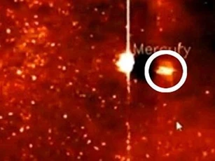 Phát hiện tàu UFO tàng hình gần sao Thủy?