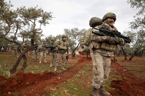 Các binh sĩ Thổ Nhĩ Kỳ. Ảnh: AFP.