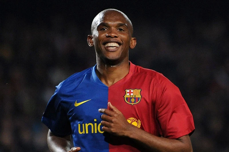 10. Samuel Eto'o (Barcelona, 154 trận).