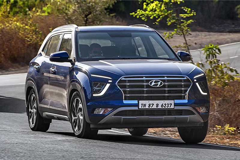 6. Hyundai Creta (doanh số: 12.017 chiếc).