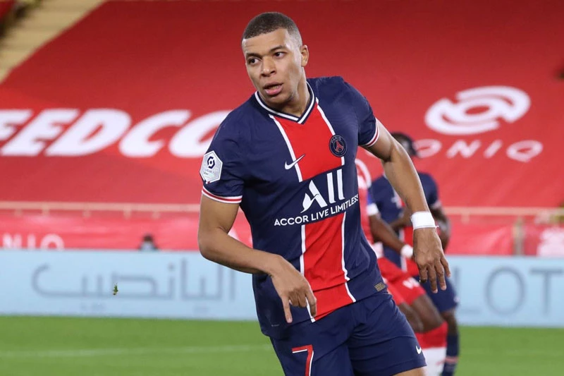 7. Kylian Mbappe (PSG, 137 trận).